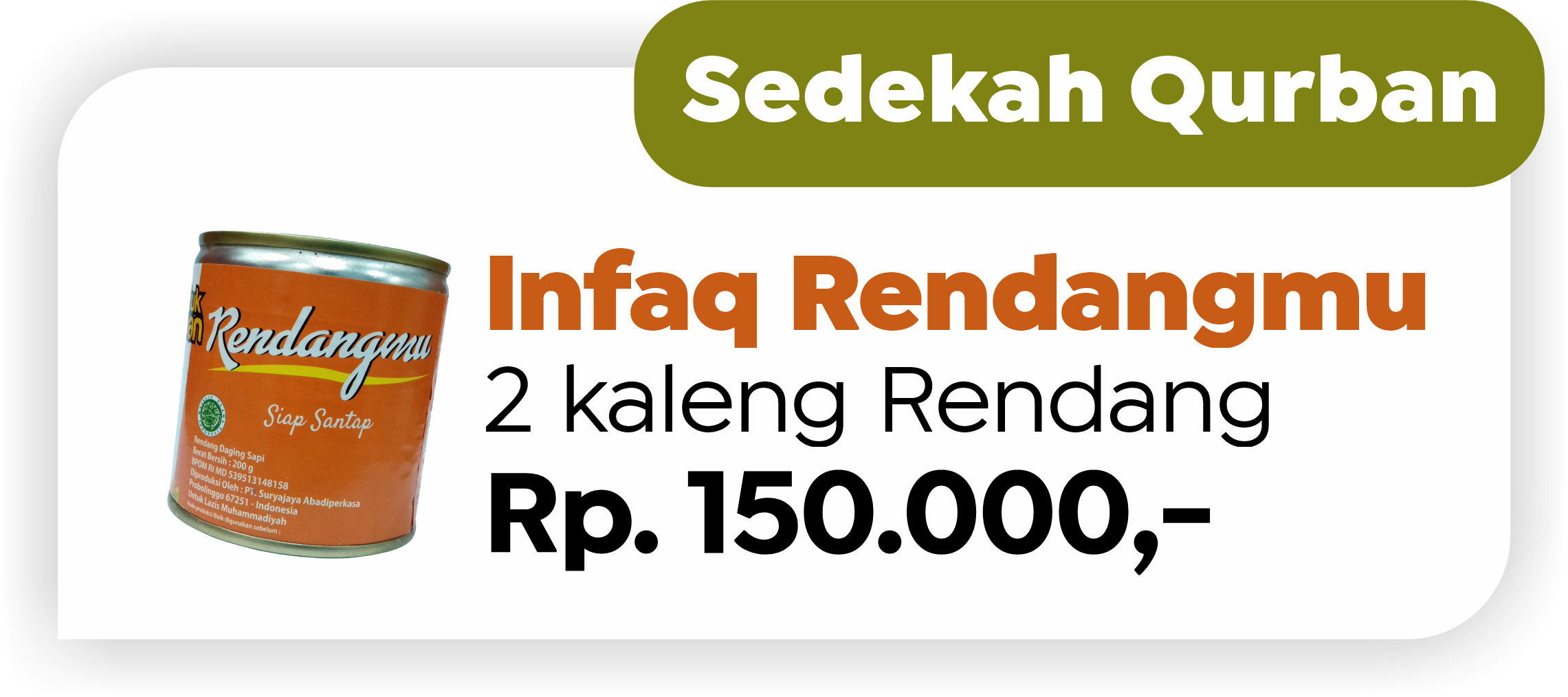 Harga Sedekah Daging